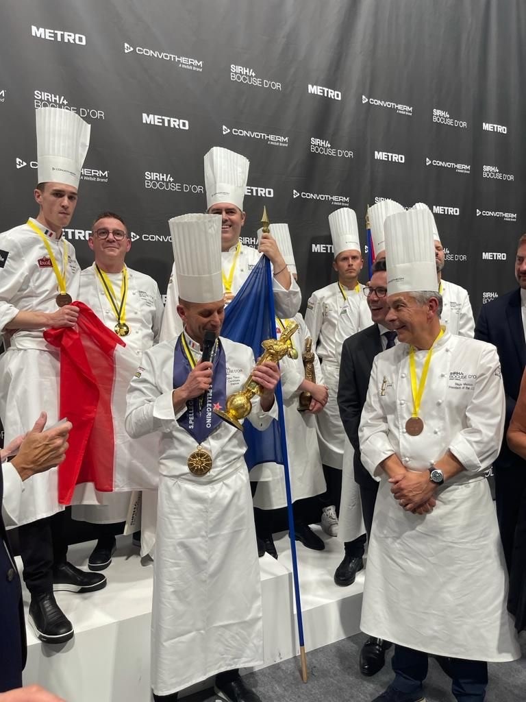 Team France 1er au Bocuse d'or 2021