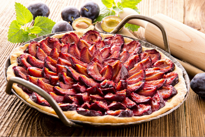 Tarte quetsches